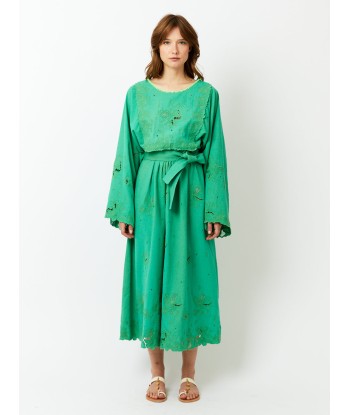 ROBE LUCY VERT solde