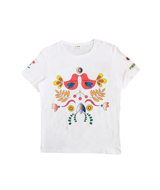 TEE SHIRT NEW KARMA BLANC en linge