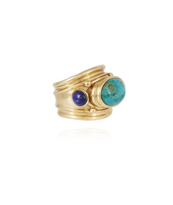 BAGUE SIMONE TURQUOISE livraison gratuite