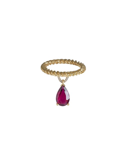 BAGUE AMOUR RHODOLITE sur le site 