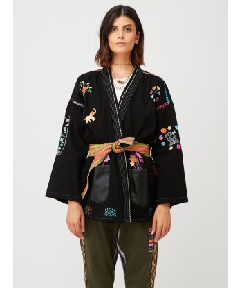 KIMONO BON VOYAGE NOIR shop