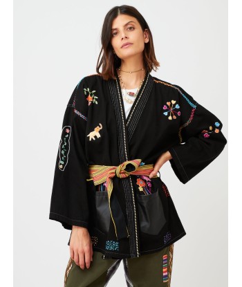 KIMONO BON VOYAGE NOIR shop